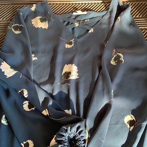 Maurices plus (size 0) turquoise women’s blouse